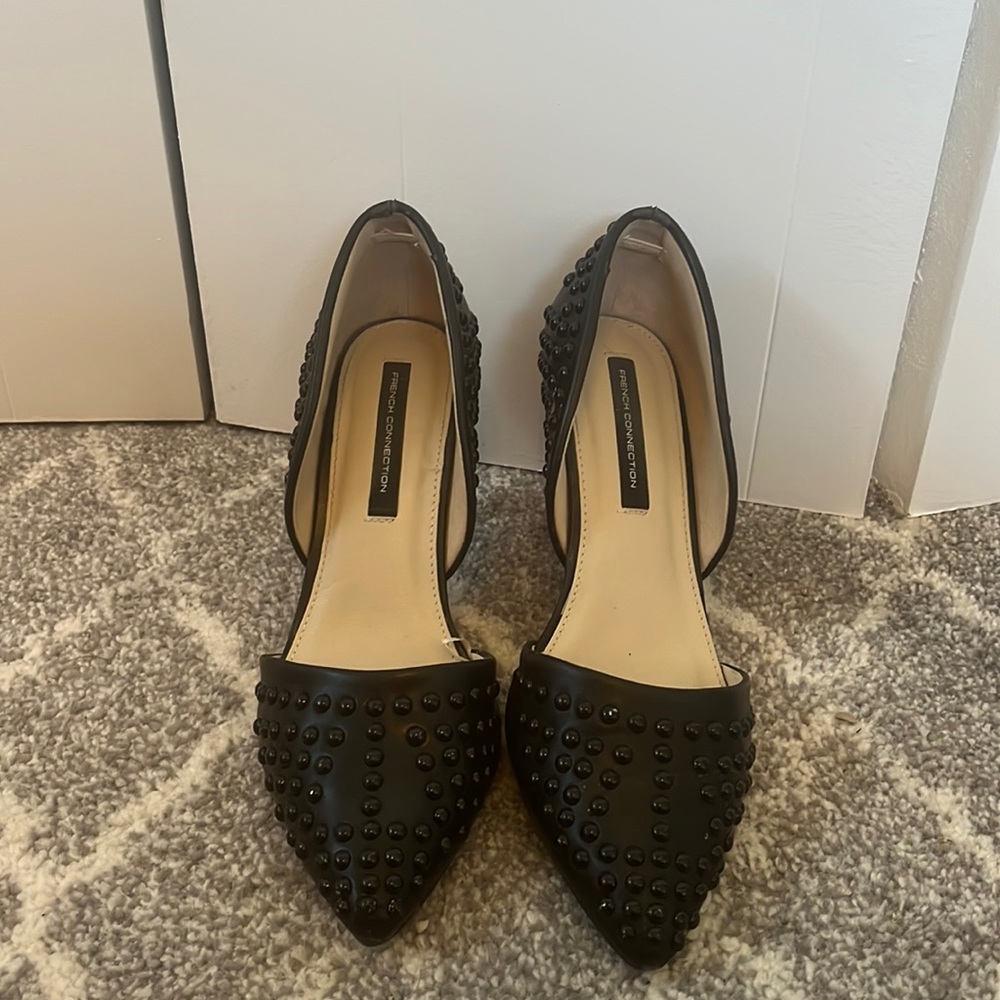 Size 6.5 French Connection Black Heels